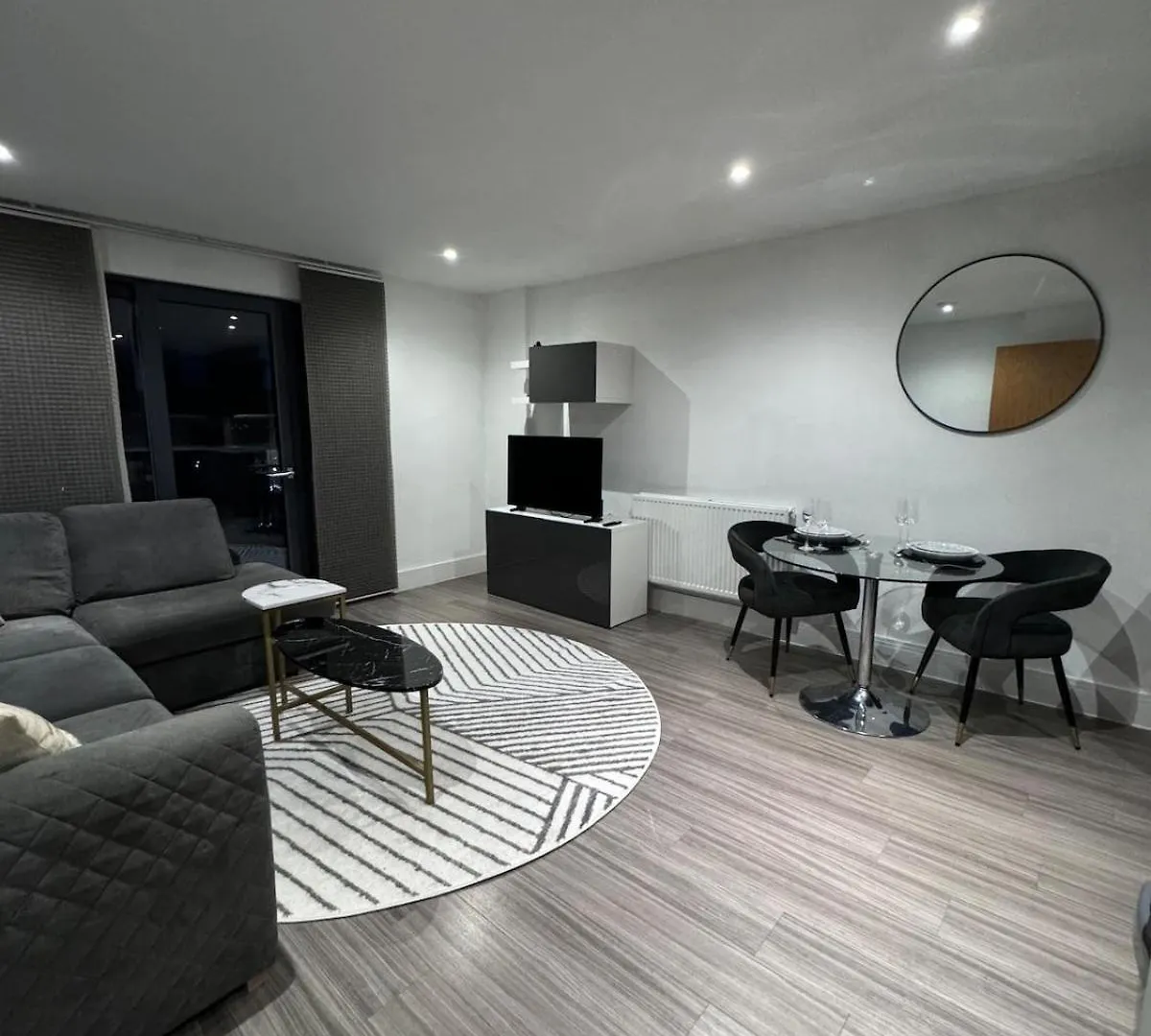 Lägenhet Modern Flat In City Centre- Free Parking & Balcony Brighton